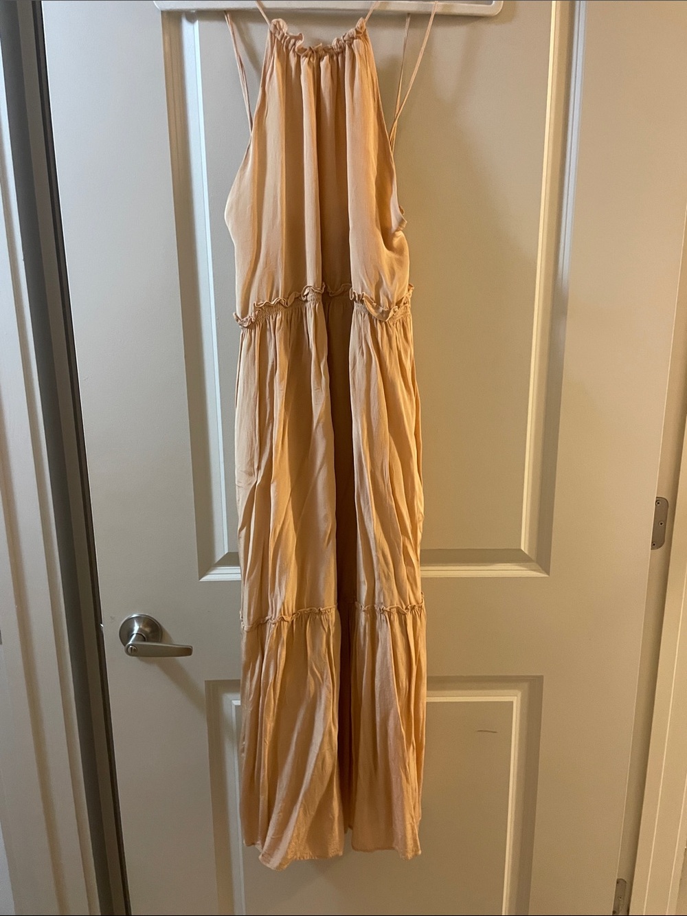 Zara Peach dress